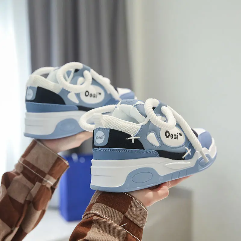 2024 Spring and Autumn New Style Niche Bread Women's Super Popular Ins Trendy All-Matching Sports and Leisure Platform Dad Shoes