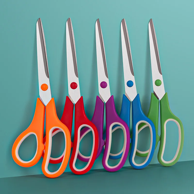 Mixed Color Safety Abs Plastic Material Scissors Children's Cutting Scissors  - Scissors - AliExpress