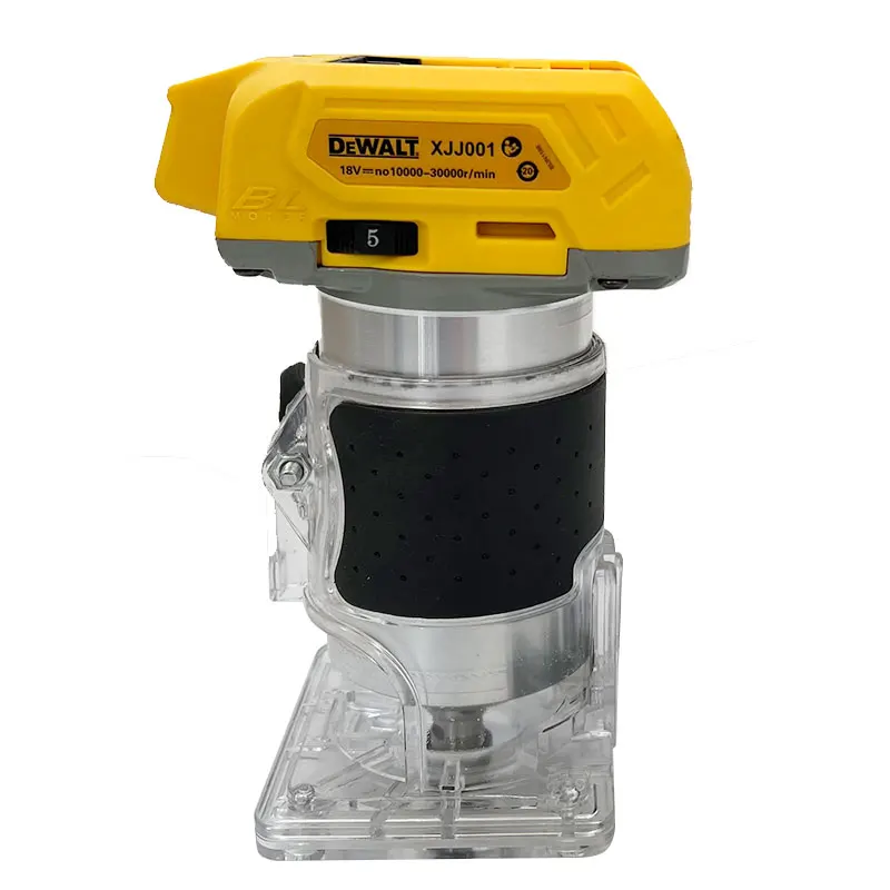 Dewalt 33000RPM Brushless Electric Trimmer Cordless Woodworking Trimming Machine Wood Router Milling Engraving Slotting Machine electric power tools