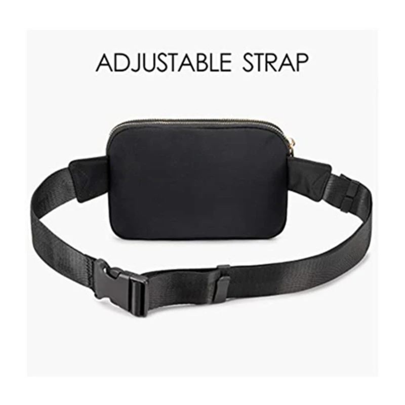Men Waist Belt Pack Bags Sling Crossbody Phone Outdoor Sports Chest Bag