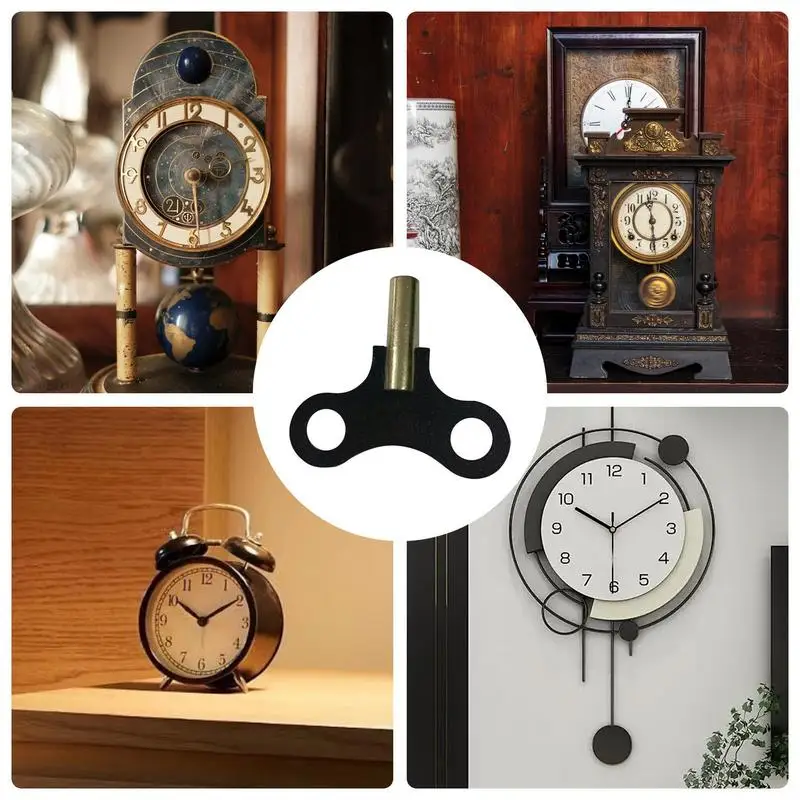 Key Wind Wall Clock Mechanical Clock Key Winding Parts Solid Supplies Mechanical Crank Winder Motor Kit For Watch watch winder watch repair tools
