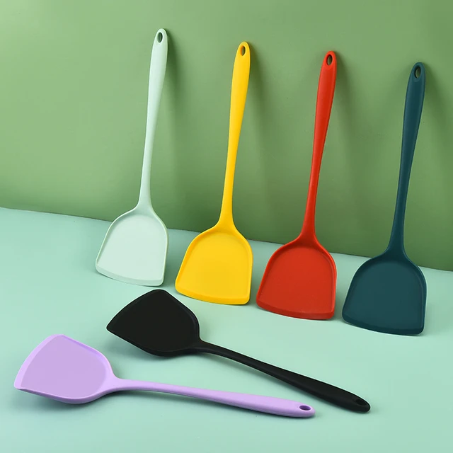 1pc Silicone Kitchen Ware Cooking Utensil Spatula, Beef Meat Egg