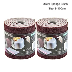 Ultra - Efficient Carborundum Kitchen Eraser Sponge - Ultimate Household Cleaning Tool (2 reels - 9x100cm)