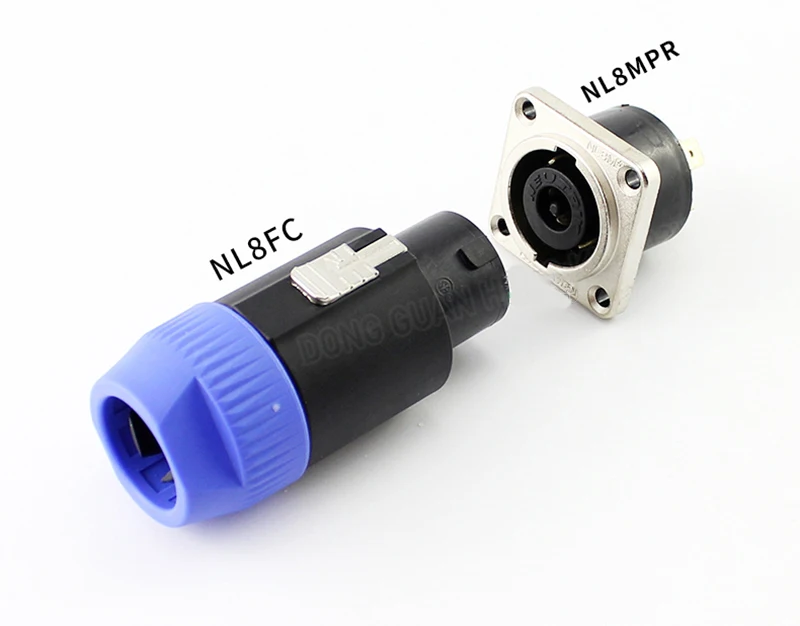 4-Pin Speakon-Stecker NL4FX NL4FC Kompatibel 4-Kern-Lautsprecherstecker Verstärkerkabel-Adapter Drehverschluss PA-System-Stecker – Detail 16