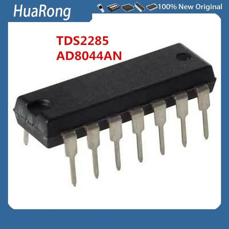 

2PCS/LOT TDS2285 TDS2285-50 S2285 AD8044AN AD8044 DIP-14