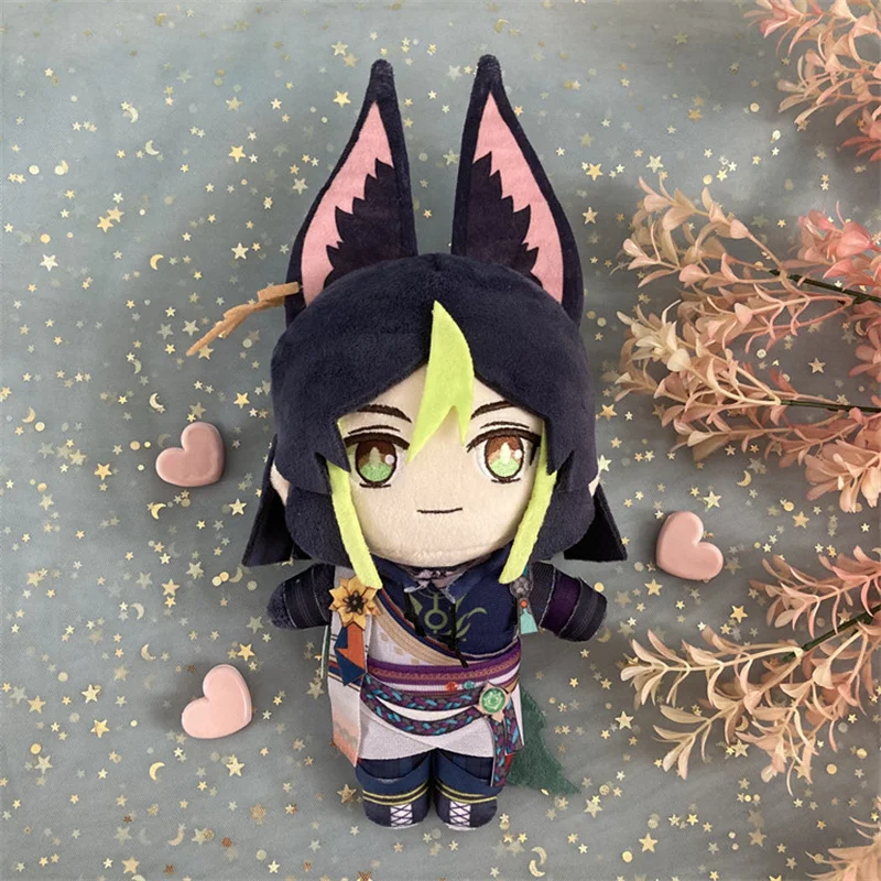 

Anime Game Impact Tighnari Plush Doll Pillows Cosplay Cartoon Props Accessories