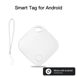 Smart Luggage Tracker with Anti - Loss GPS and Google Integration (White - 1 pack)