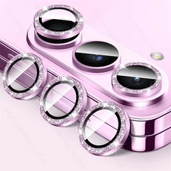 Gitter Diamond Metal Ring Camera Glass Protector for Galaxy Z Fold7 - Case Friendly Lens Cap (Purple-04)
