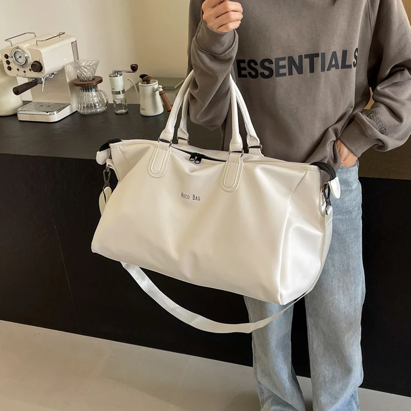 Gym Fitness Bag Portable Travel Handbag Dry and Wet Separation Sports Swimming Training Yoga Single Shoulder Luggage Pack Female 2