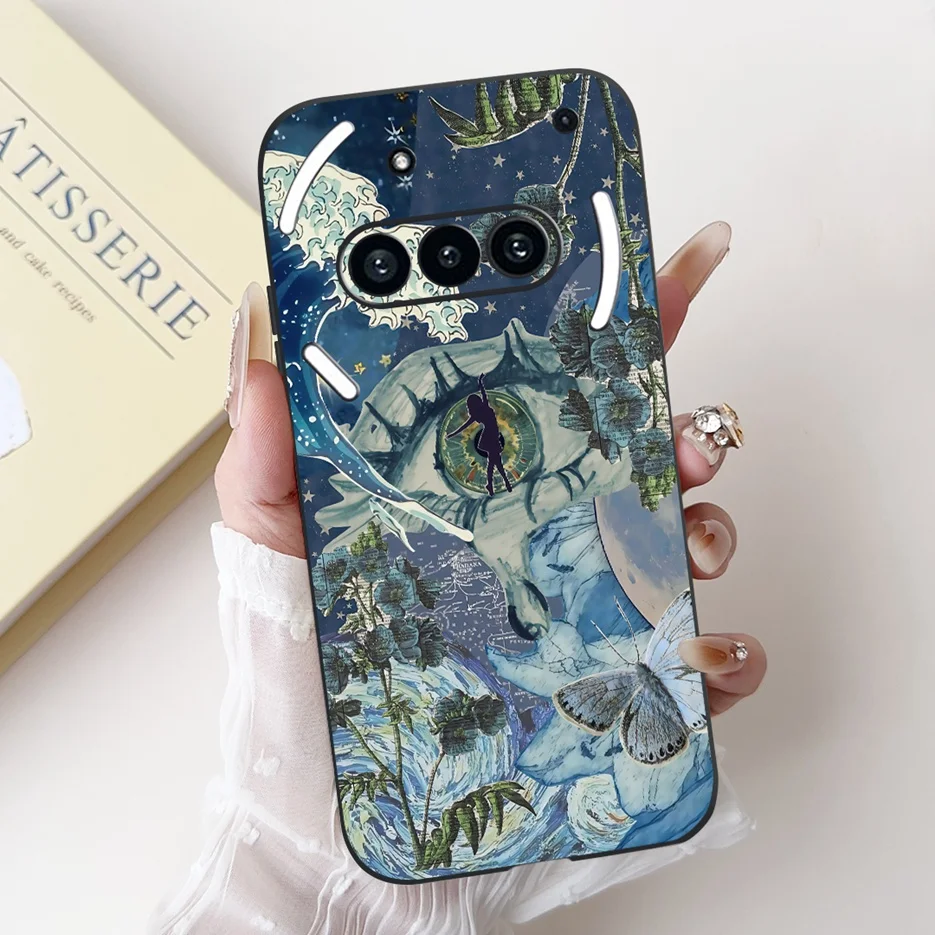 Luxury Candy Painted Soft Silicone Case for Nothing Phone - Elegant and Durable Protection