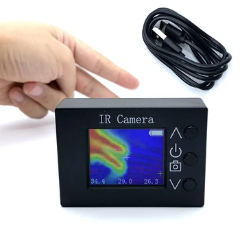 -40 ℃ a 300 ℃ sensori a infrarossi termocamera portatile Display portatile da 1.8 pollici risoluzione 160*128 telecamera per immagini a definizione chiara