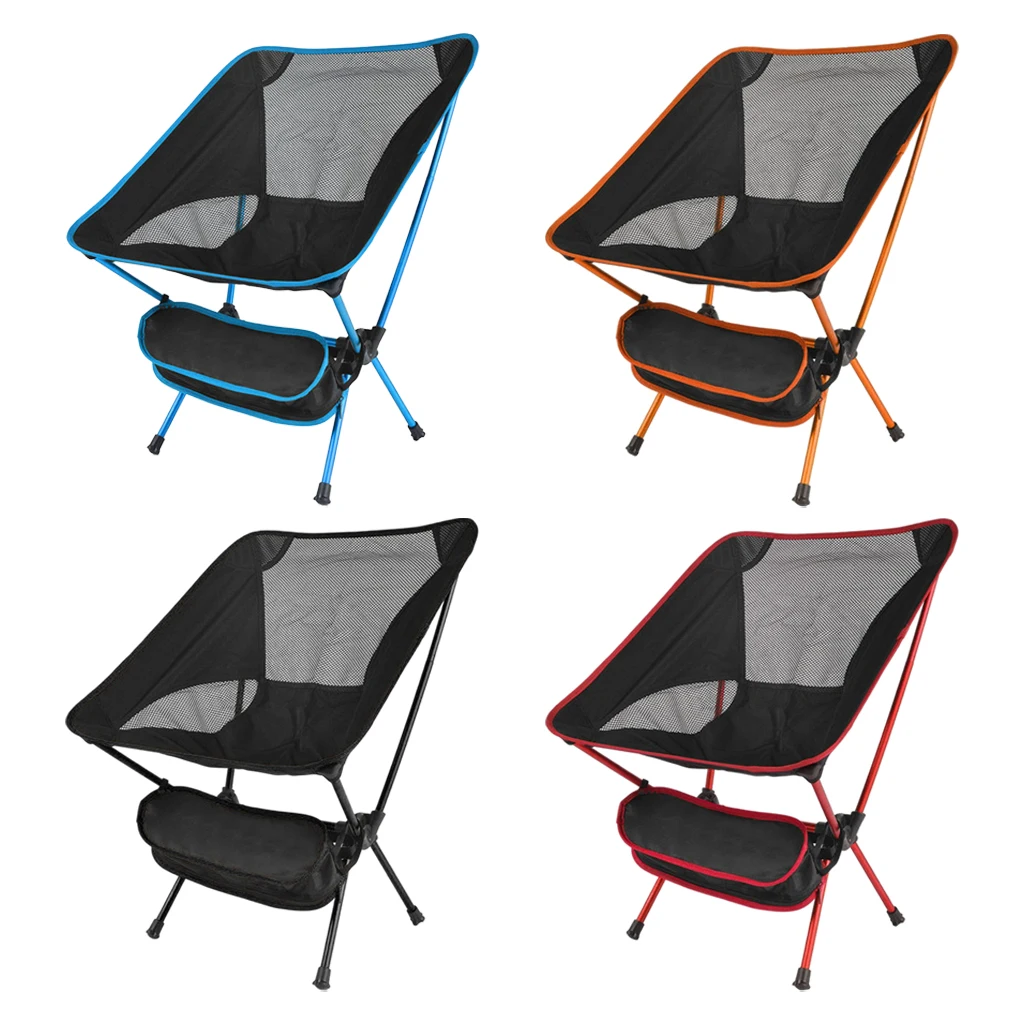 Folding Camp Lightweight & Durable Outdoor Backrest Seat Stool for Camping,