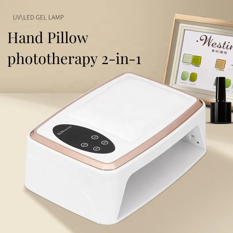 380W UV LED Nail Lamp 90 LEDS Nail Dryer Large Space for Curing All Gel Nail Polish Fast Drying Manicure Pedicure Salon Tool 5