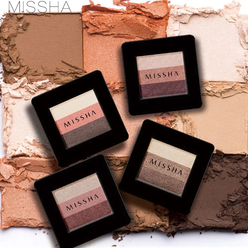 MISSHA Triple Shadow Arrival Charming Eyeshadow 12 Color Palette Make Up Matte Shimmer Pigmented Eye Powder Korea Cosmetis