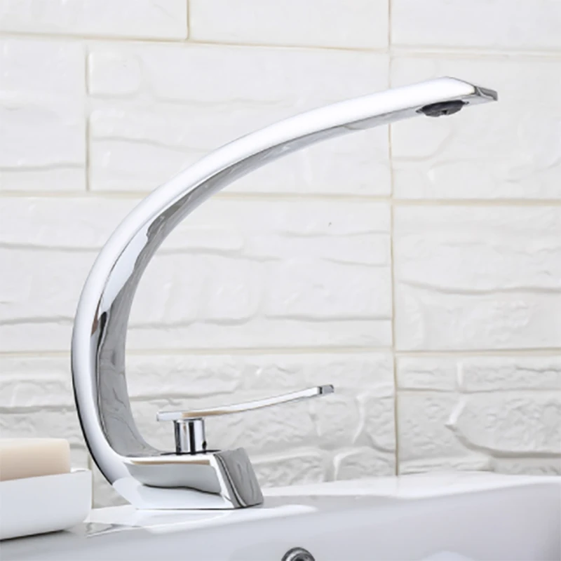 Bathroom Faucet Cold Hot Water Mixer Sink Tap Deck Mounted bathroom faucet