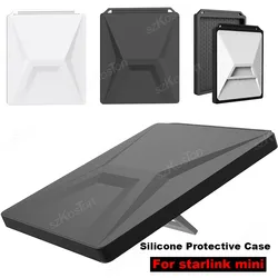 Starlink Mini Silicone Protective Case - Anti - Drop, Shockproof, Waterproof Outdoor Accessory Cover (White)