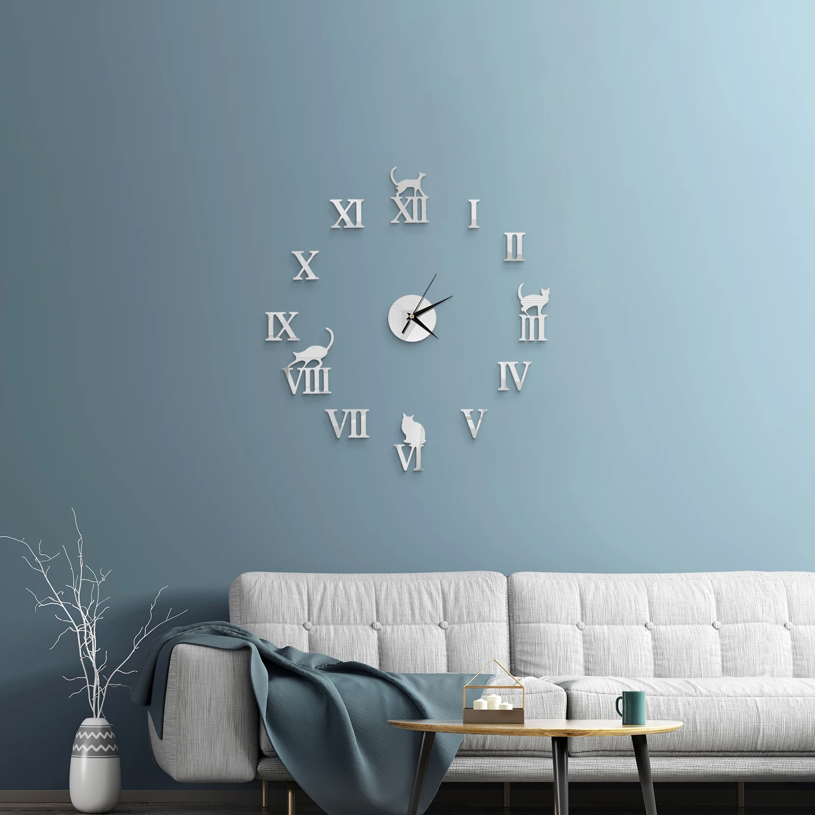 Acrylic Wall Clock Sticker