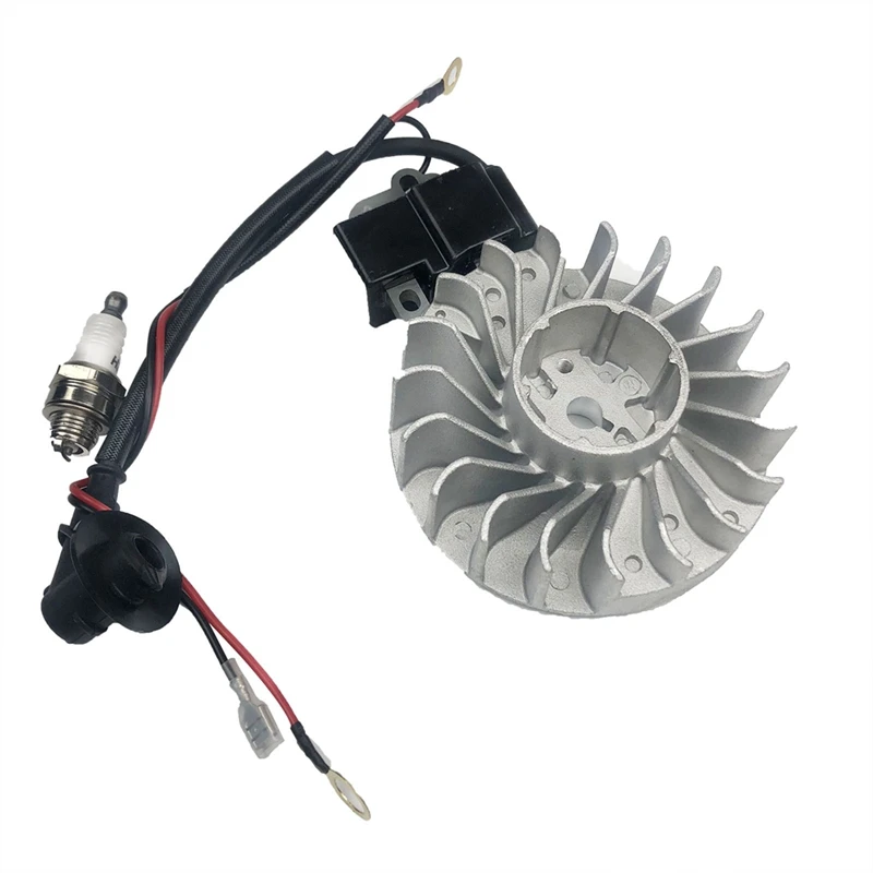 High -Voltage Bag Ignition, Flywheel Spark Plug Oil Saw Accessories Replacement Parts Accessories For Stihl MS361 4