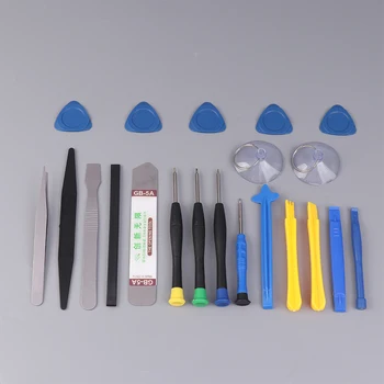 Kit di strumenti di apertura 21 In 1 Kit di strumenti Set di cacciaviti per riparazione di telefoni cellulari strumenti di smontaggio per telefono Tablet Laptop