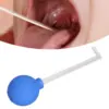 Tonsil Stone Remover Tonsil Stone Removal Tool Right Angle PVC Suction Ball Reduce Bad Breath Throat Suction Tube Mouth Cleaner 1