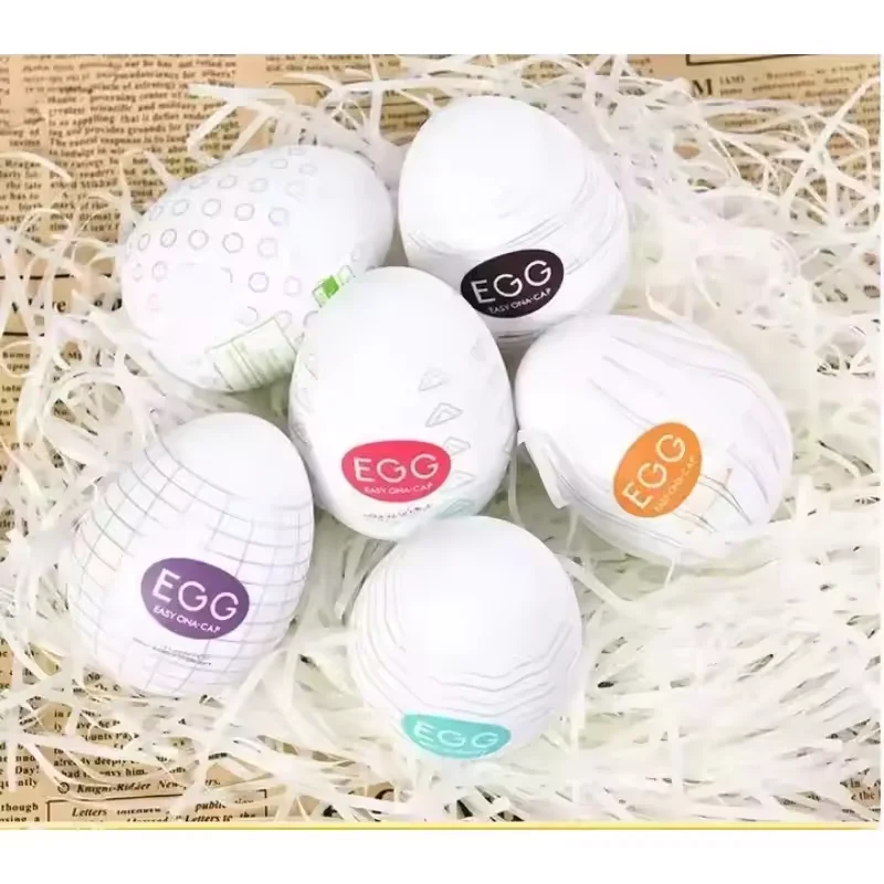 Male Vaginal Ball Egg Blowjob Penis Massage Masturbation Eggs Stimulating for Men Glans Exercise Stretchy Masturbator for Adult