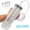 Large Syringe Multifunction Measuring Reusable Pump Animals Feeding With Scale Tube Injector Liquid Car Oil Glue Fluid Water 550 4