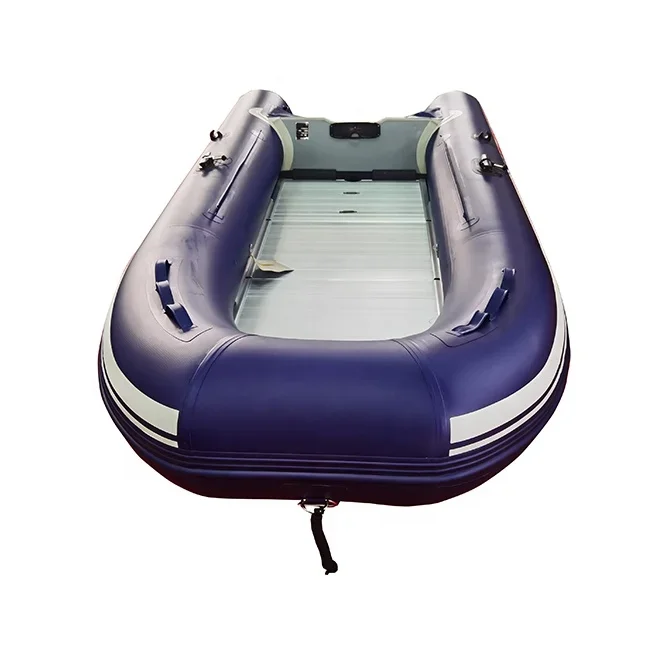 5 Person 3.6m Aluminum Floor Inflatable Sport Boat With Outboard Engine