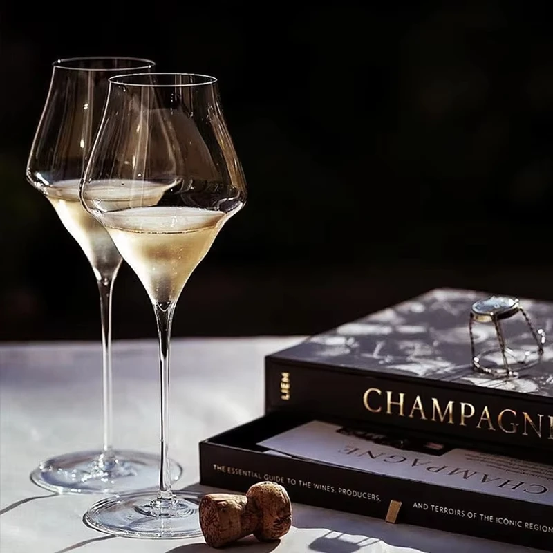 Josephinen Style Crystal Wine Glass 0.5mm Extremely Thin Handmade Flawless Champagne Cup glass drinkware