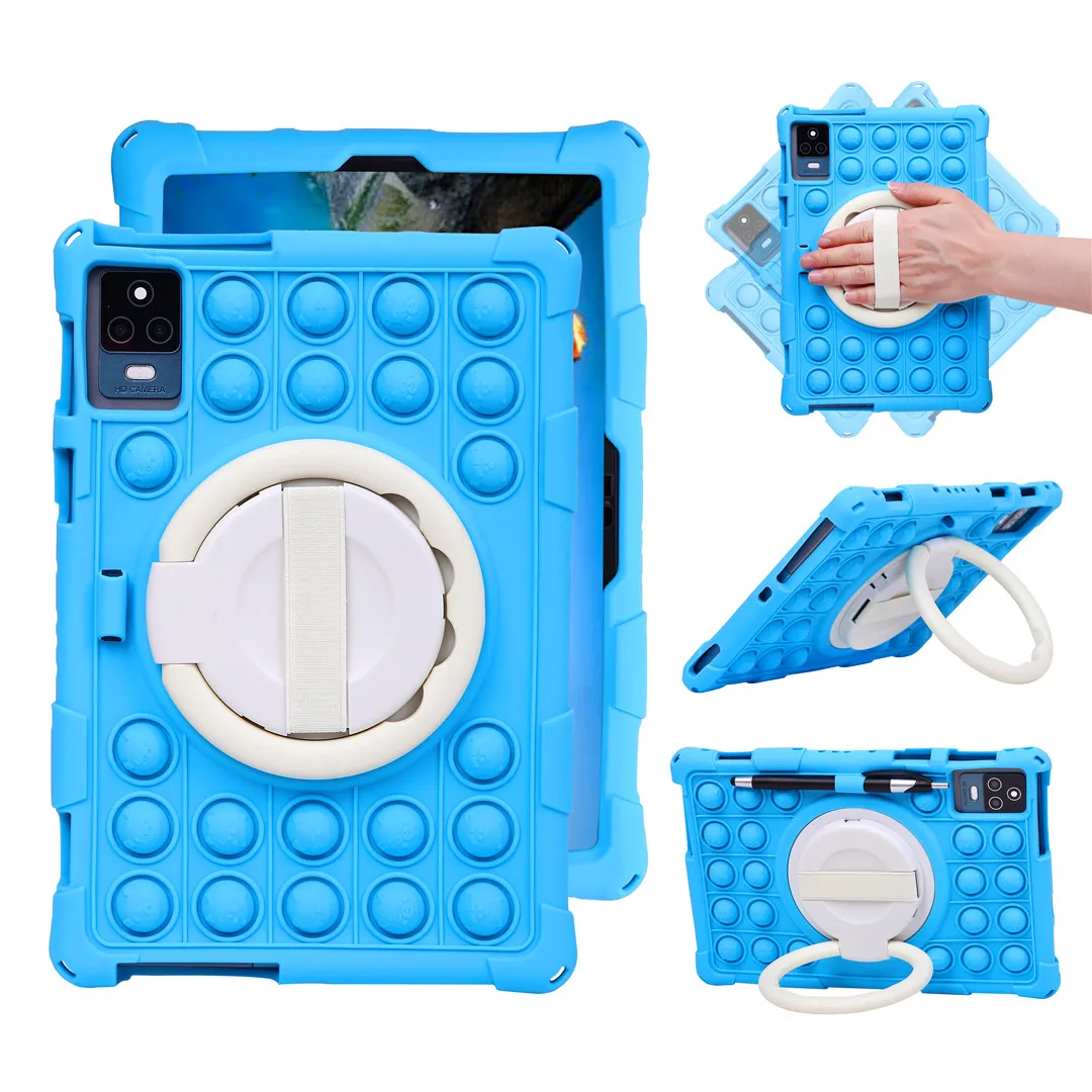 Soft Bubble Silicone Tablet Case - Durable 10.1 Inch Protective Cover