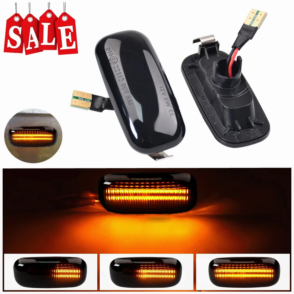 

Led Dynamic Side Marker Turn Signal Light Sequential Blinker Light Emark For Audi A3 S3 8P A4 S4 RS4 B6 B7 B8 A6 S6 RS6 C5 C7