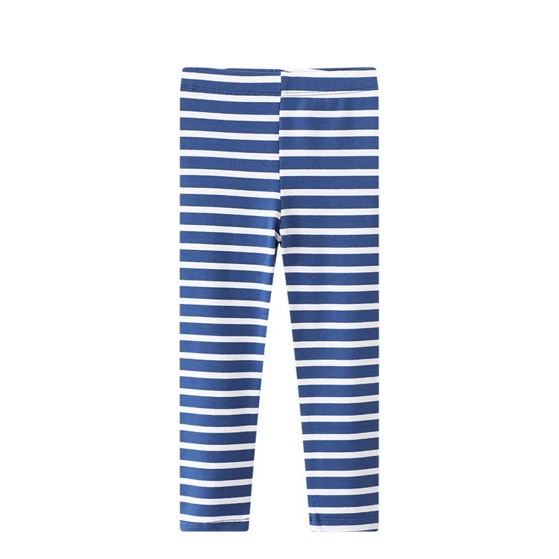 Jumping Meters 2-7T matita a righe neonate Leggings pantaloni vendita calda bambini pantaloni Skinny pantaloni a figura intera