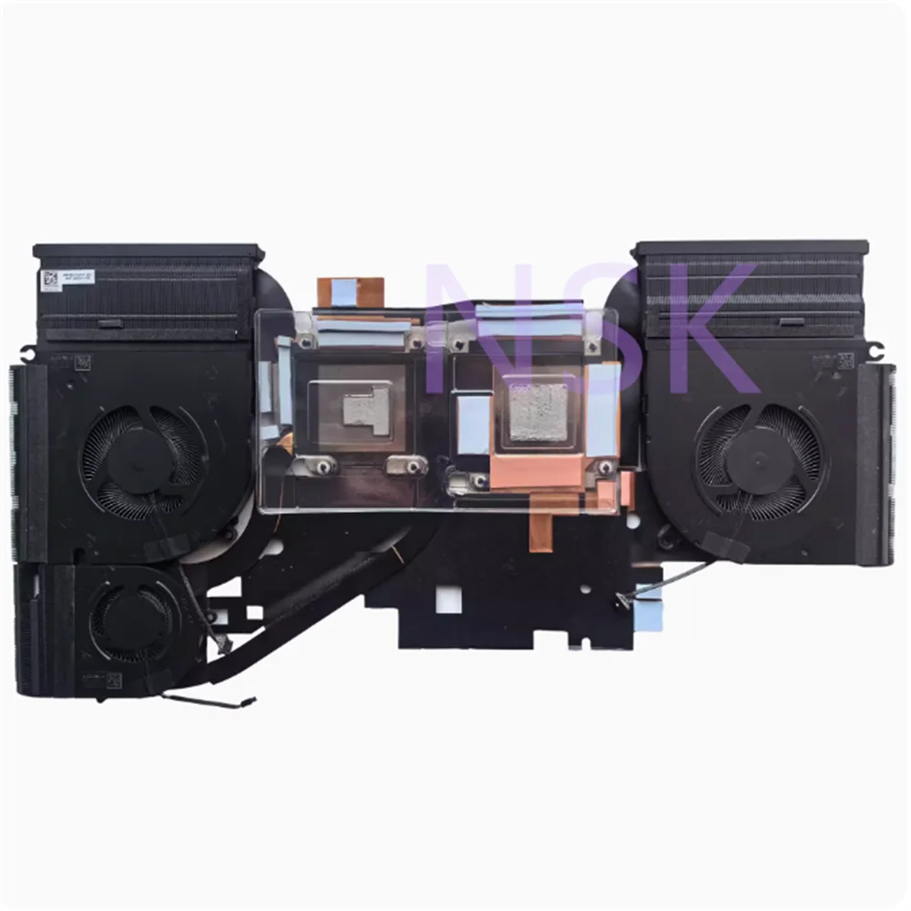 Originale 09 Jjv3 Per Dell Alienware M18 R1 R2 Ventola Di Raffreddamento Amd + Nv Radiatore 100% Test Ok
