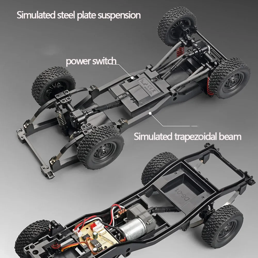 RC Cars 1:12 Full Scale RTR Version 2.4G 4WD 280 Motor Proportional Off-Road Remote Control For Boys Gifts