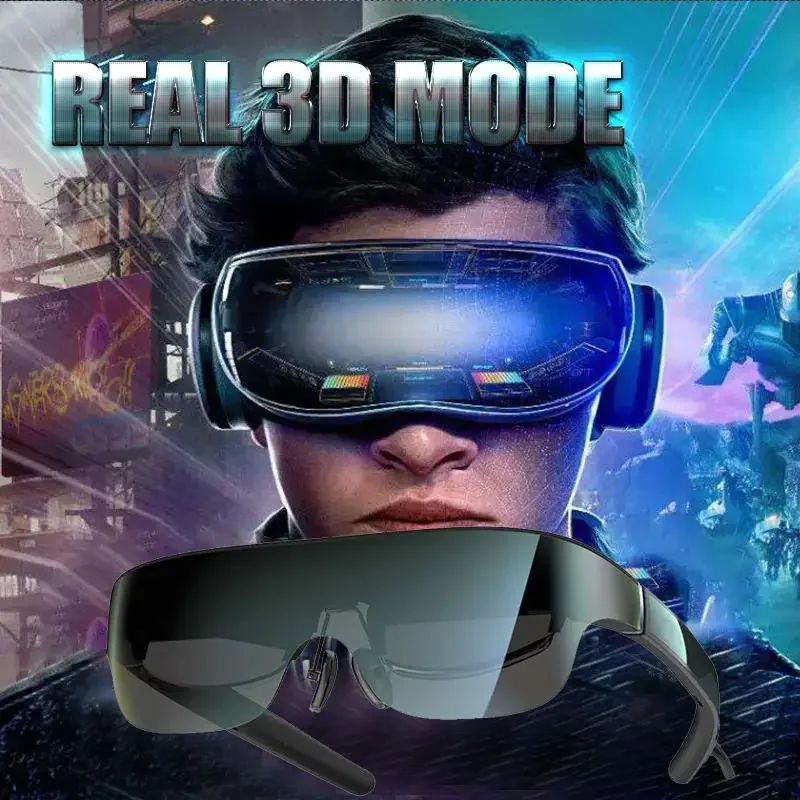 Internet Tv 3d Video Glasses Xnxx Virtual Screen Augmented Reality (Ar) Language Learning Glasses Oem