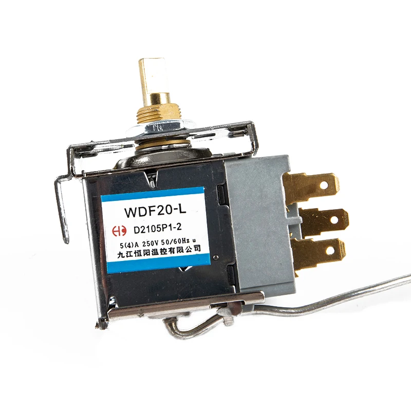 Refrigerator thermostat 1Pc WDF18/19/20/22/24-K Refrigerator Parts Household 250V Metal Temperature Controller