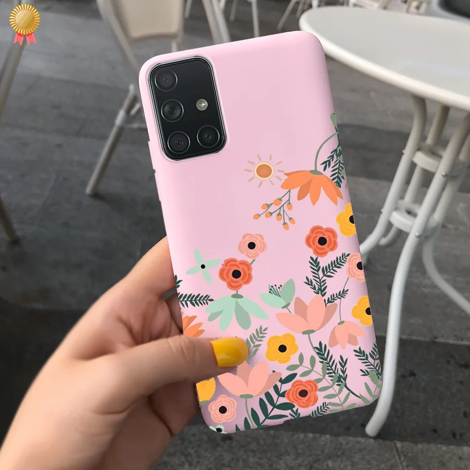 For Samsung M31 M31s M31Prime Case Cute Cartoon Cat Shockproof Silicone Cover For Samsung Galaxy M31 M31s Phone Case Back Cover