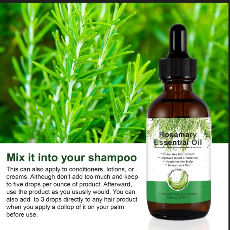 Description Picture 5 of itemY1UF Hair Growth Serum Hair Growth Oil for Women and Men Thicker Growth Hair for Dry Damaged Hair Stop Hair Thinning