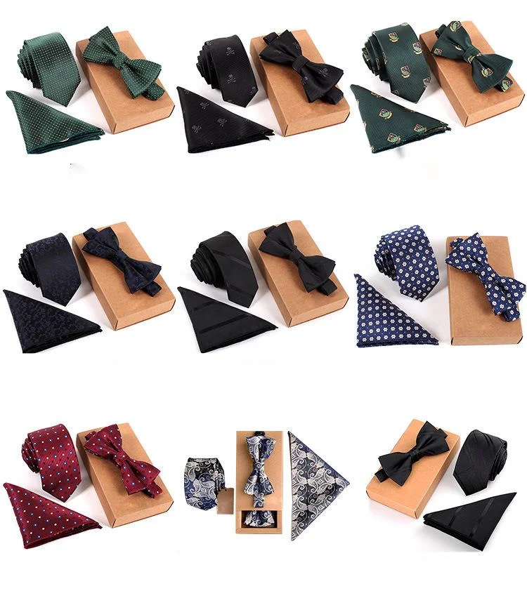 Nuovo set di cravatte da lavoro di vendita calda: sposo, testimone, papillon da presentatore, papillon da avvocato, papillon da ospite_voghion.com