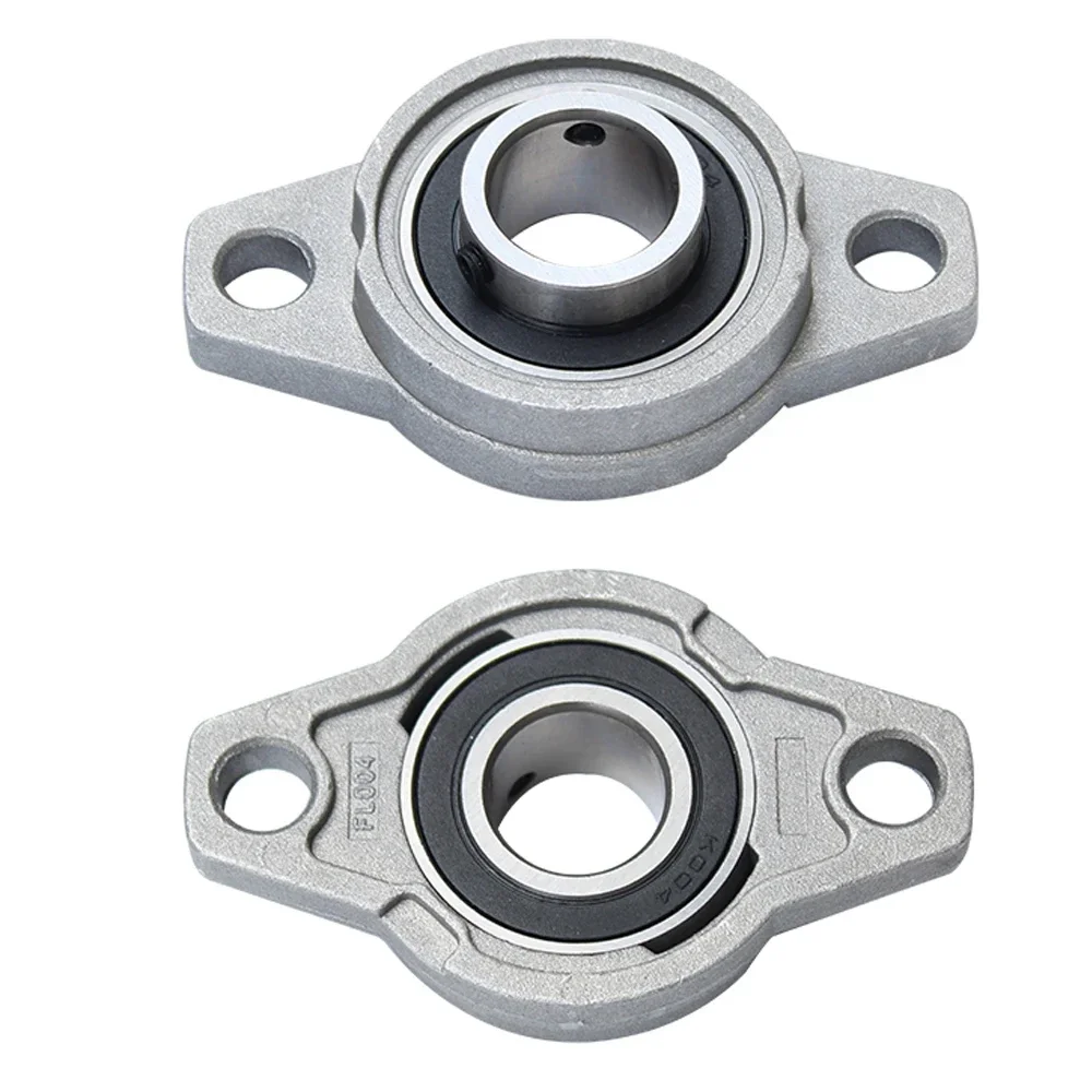 Ball Bearings Bore Ball Bearing Pillow Block Mounted Support Zinc Alloy Diameter 8mm-20mm KFL08 KFL000 KFL001 KP08 KP000 KP001 KP002 Steel ball bearings