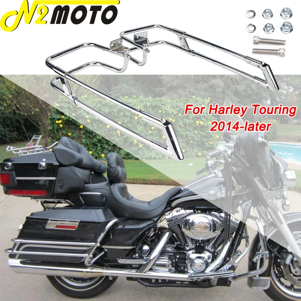 

Держатель для мотоцикла с двойной планкой для Harley Touring Road King Electra Glide Ultra Classic Street Glide 14-21