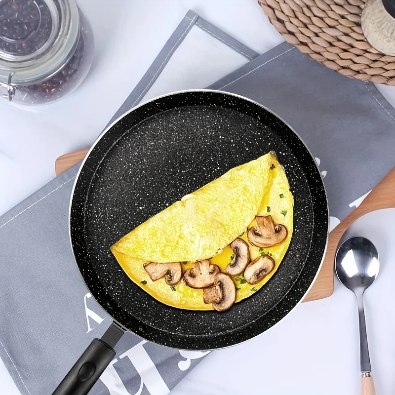 Premium Non-Stick Frying Pan Set with Handle - Ideal for Pancakes, Eggs, and More