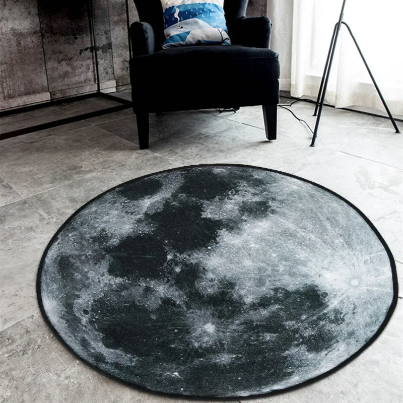 Nordic Round Suede Carpet 60/80/100/120/150/180cm for Living Room Bedroom Bath