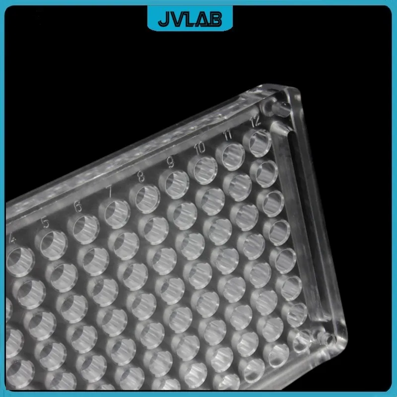 Plexiglass Hemagglutination Plate 96 Wells Acrylic Blood Clotting Board PMMA Plate V-shape U-shape 90 / 110 Degree 1 EA