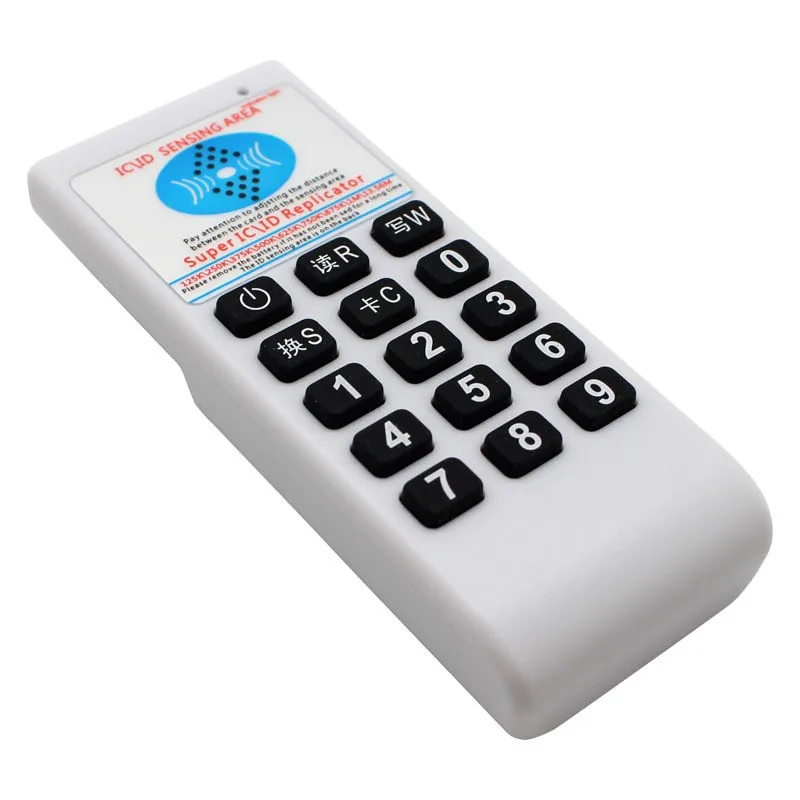 ABDE-IC/ID 카드 리더 및 라이터+10PCS 키체인 125Khz 복사기 RFID 스마트 카드 리더 IC ID 복사기
