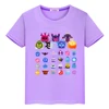 Blox Fruits New Game t shirt for kids boy 10years 100%Cotton Short Tops y2k one piece anime Tees pride tshirt kids clothes girls 6
