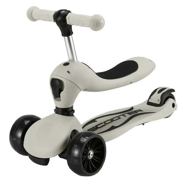 Scooter1-3-6-12 Years Old Boys and Girls Children Can Sit and Ride 3 in 1 Yo-yo High-quality Children's Scooter To Send Gifts 6