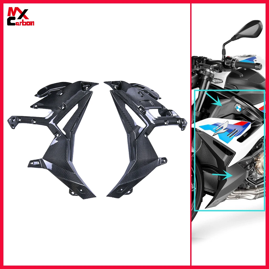 

Motorcycle Side Fairing Inner Side Fairing Side Panel Full Carbon Fiber Accessories For BMW S1000R 2021 2022 2023
