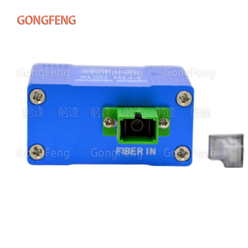 New GEPON  FTTH CATV mini Optical Receiver,Digital TV indoor Optical Receiver inch F Head With European Standard Power Supply