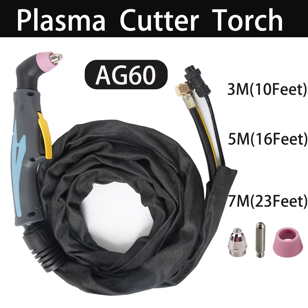 Air Plasma Cutter Torch AG60 SG55 Burner Holder for Welding for 20-60A CUT60 HF Plasma Cutter Cutting Machine with 18MM Cut