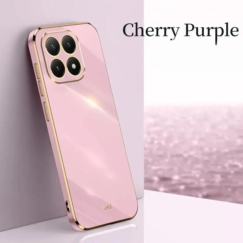Retro Solid Color Frosted Skin Feel Shield Pouch